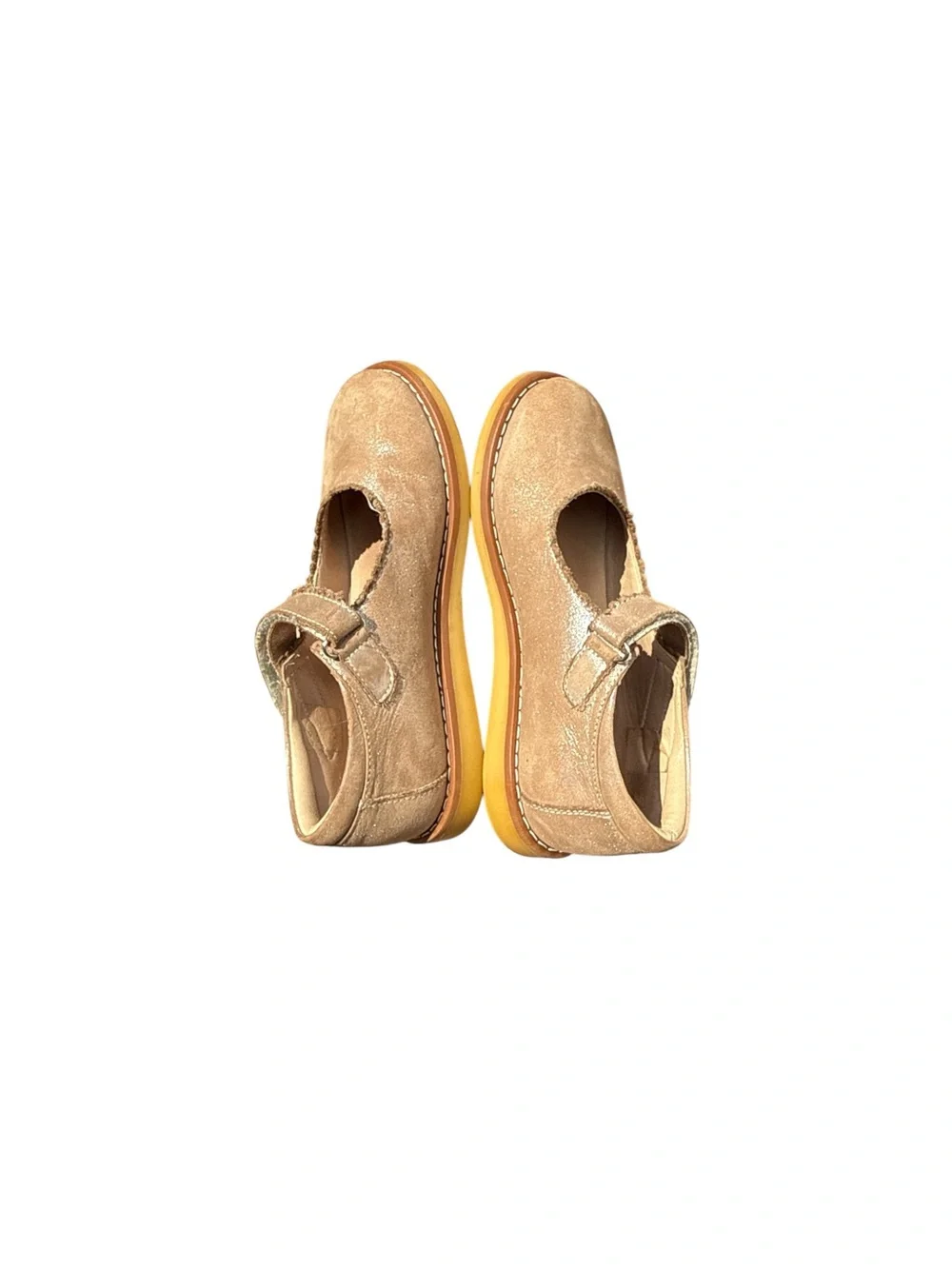 Mary Jane Metallic Champagne – Elephantito size 29